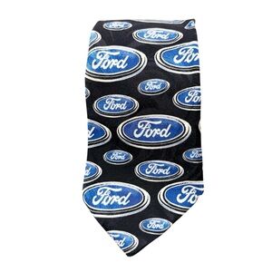 Vintage Ford 100% Silk Tie